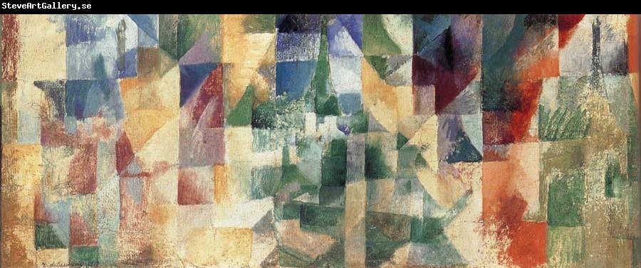 Delaunay, Robert The three landscape of Window